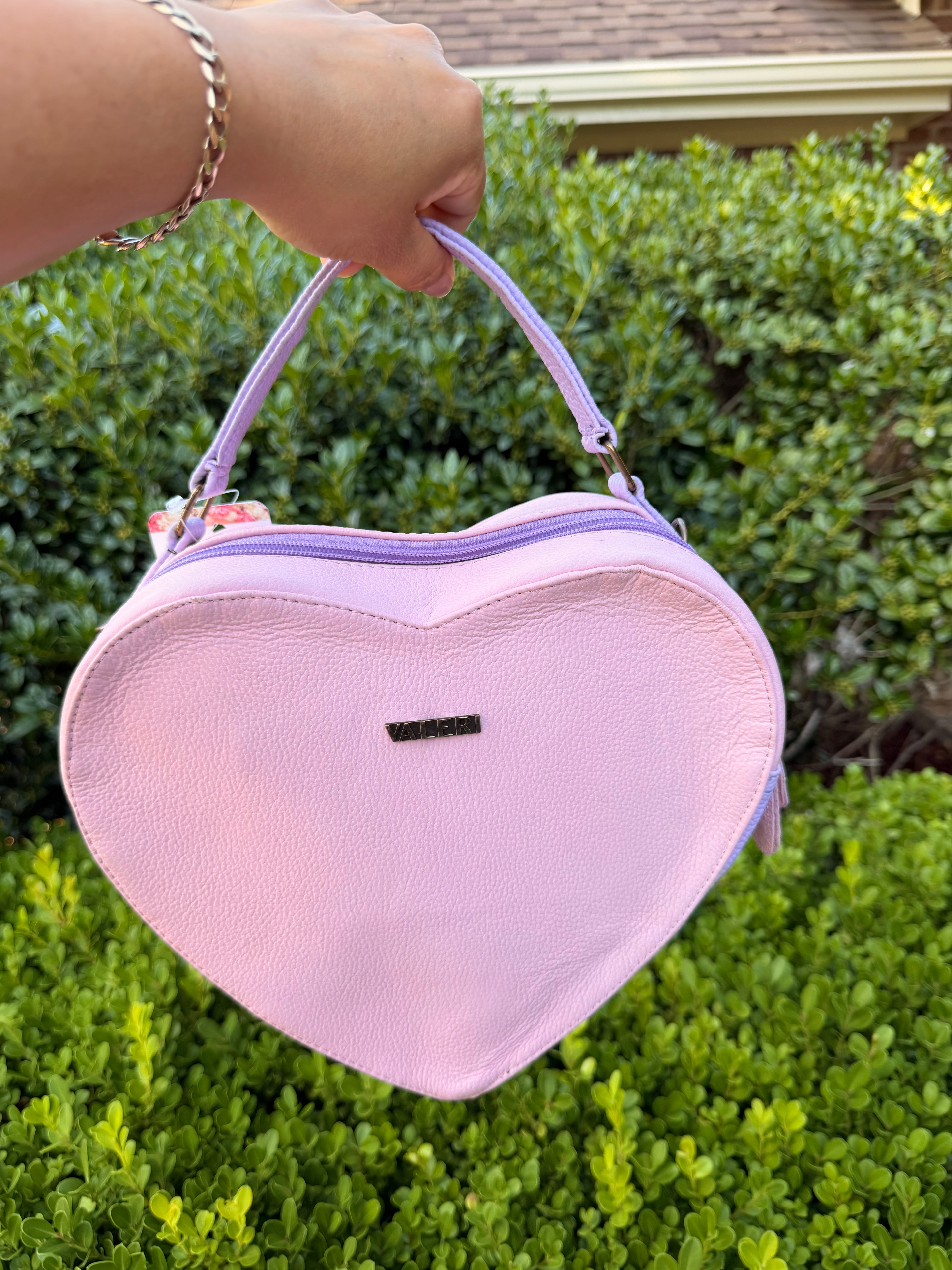 Heart-Shaped Genuine Leather Bag – Hecho en México