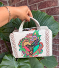 Hummingbird Mandala Artisan Bag